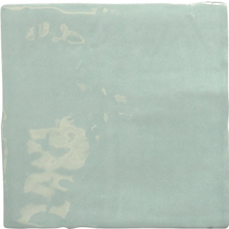 Zellige - Carrelage effet zellige 13x13cm FADO ACQUA effet métallique