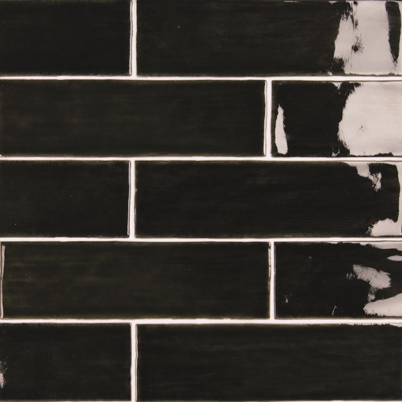 Zellige - carrelage effet zellige 6,5x20 cm NOUR MIDNIGHT FOREST