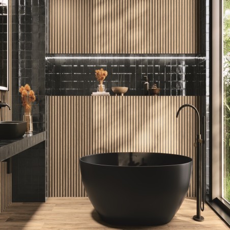 Zellige - carrelage effet zellige 10x10 cm NOUR MIDNIGHT FOREST