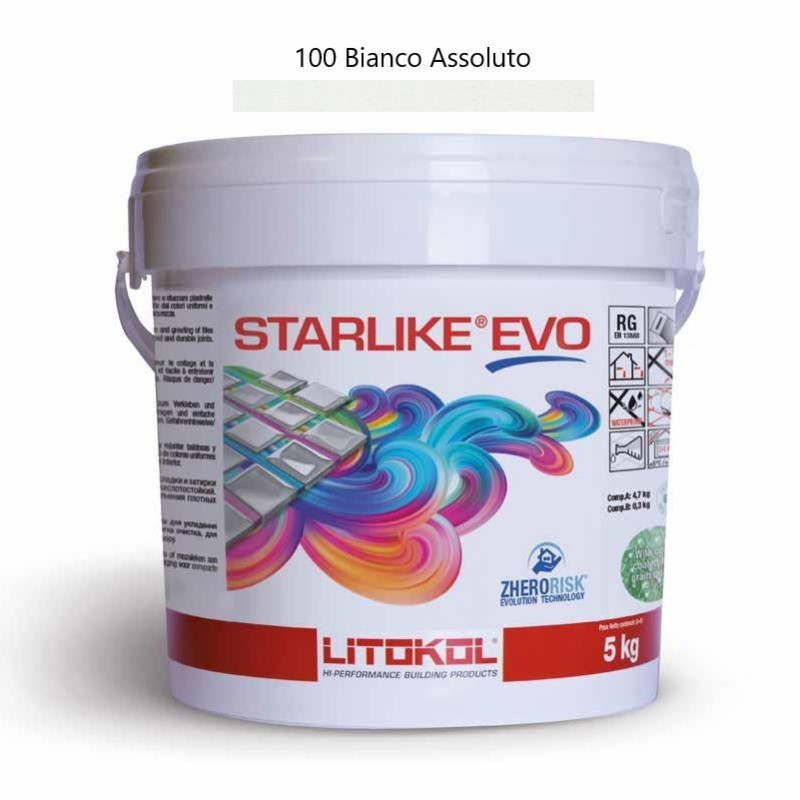Étanchéité, colle et joint - Starlike EVO 100 Bianco Assoluto