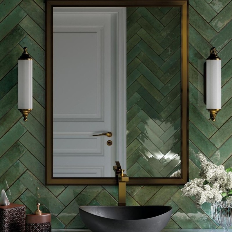 Zellige - Carrelage effet zellige 7x28 cm AGADIR SELVA