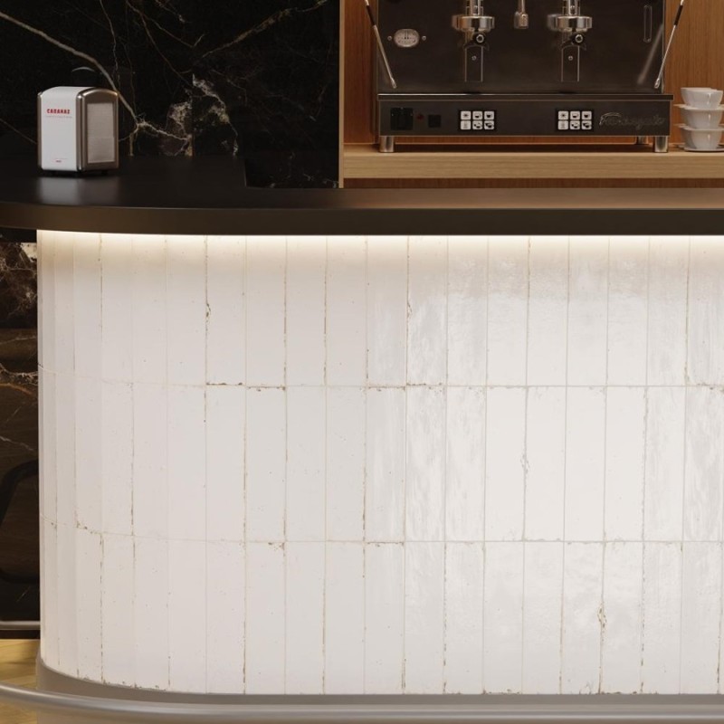 Zellige - Carrelage effet zellige 7x28 cm AGADIR NIEBLA