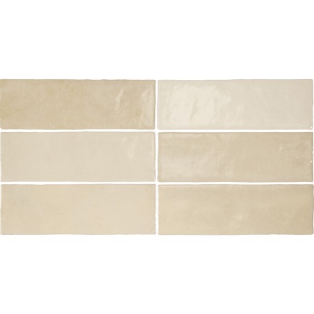 Echantillon - échantillon carrelage imitation zellige 6.5x20 cm MALEM OCHRE