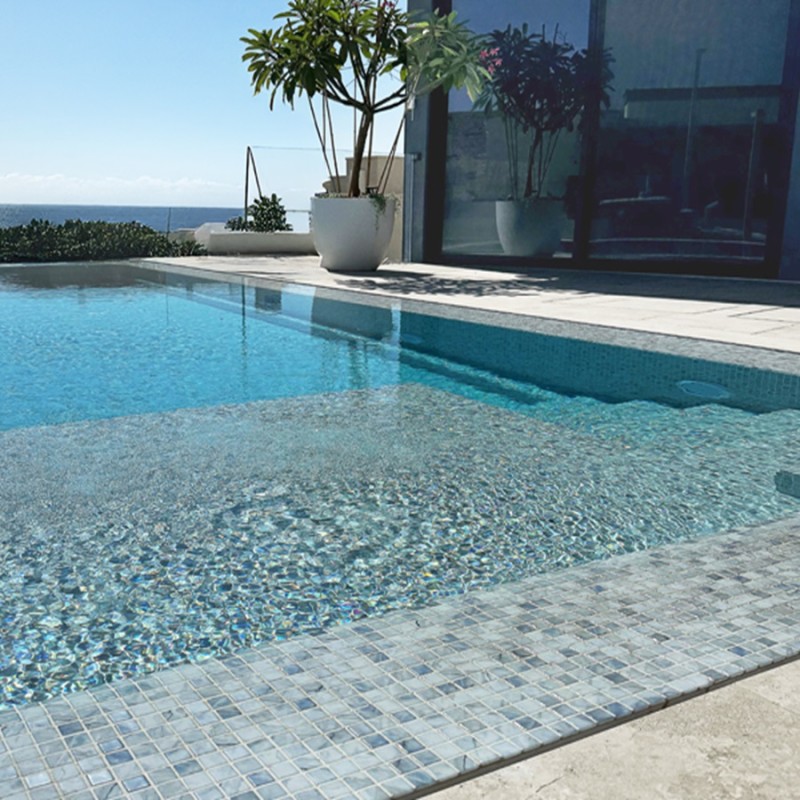 Mosaïque nacré - Emaux de Verre REVIGLASS DOVE