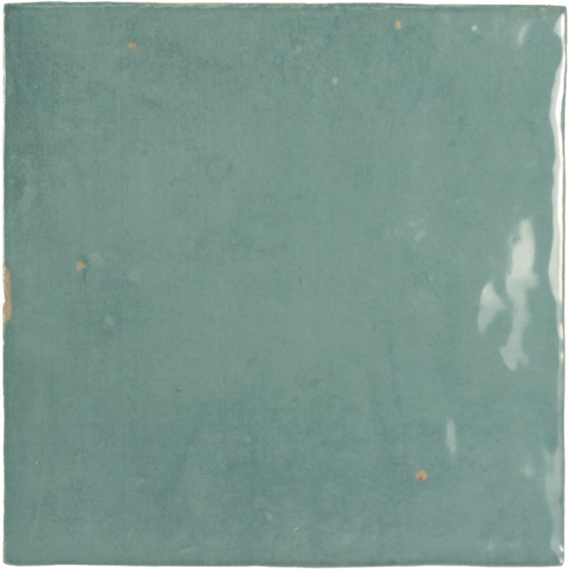 Echantillon - échantillon carrelage imitation zellige 12,5x12,5 cm MESTI AQUA