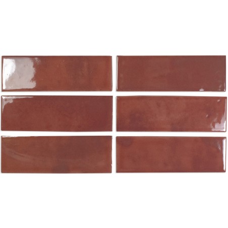 Echantillon - échantillon carrelage imitation BEJMAT 5x15 cm BEJTMAT CARMIN