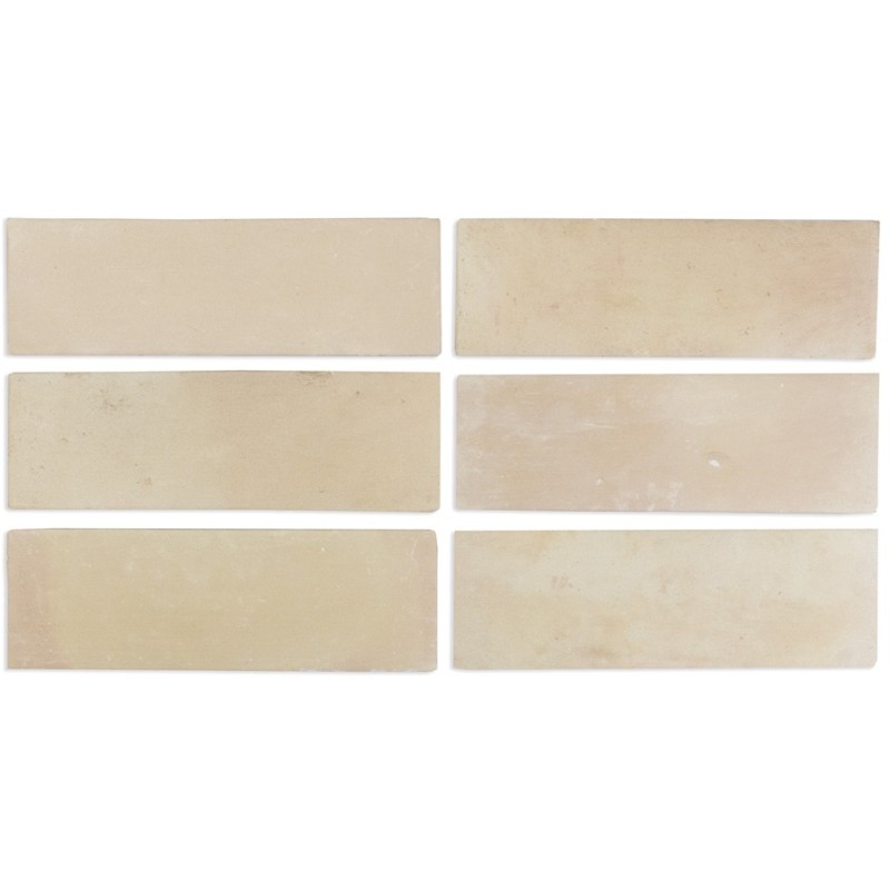 Zellige - carrelage imitation bejmat 5x15 cm BEJMAT BISCUIT