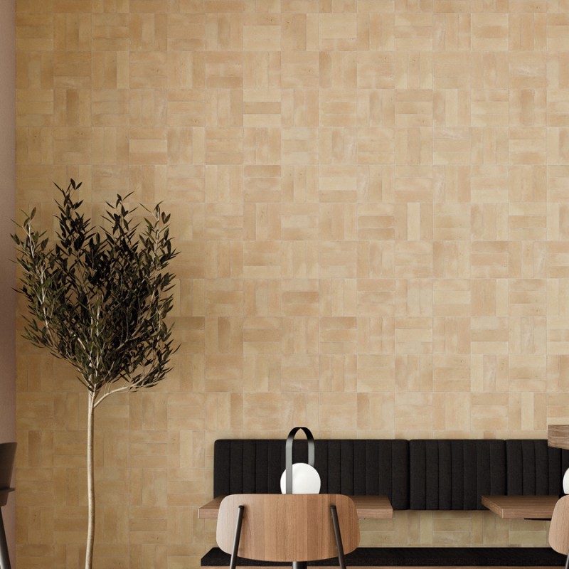 Zellige - carrelage imitation bejmat 5x15 cm BEJMAT BISCUIT