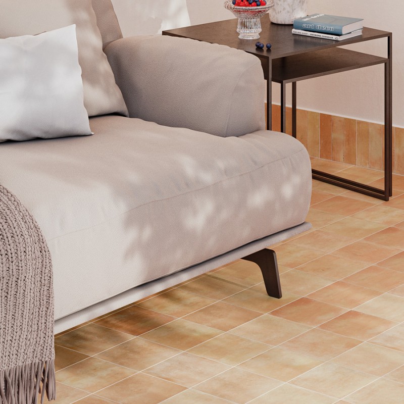 Zellige - carrelage imitation bejmat 15x15 cm BEJMAT SQUARE TAN