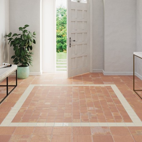 Terre cuite - carrelage effet terre cuite 22x22 cm ROOTS COTTO