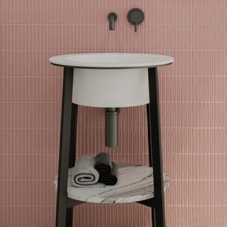 Zellige - carrelage effet zellige 12,5x25 cm SWEET BLUSH MATT