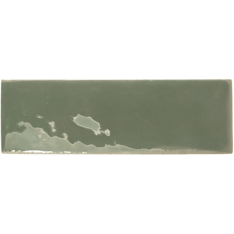 Zellige - carrelage effet zellige 5x15 cm REBELS MOSS GLOSS