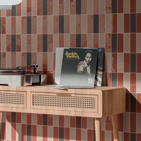 Zellige - carrelage effet zellige 5x15 cm REBELS TAUPE MATT