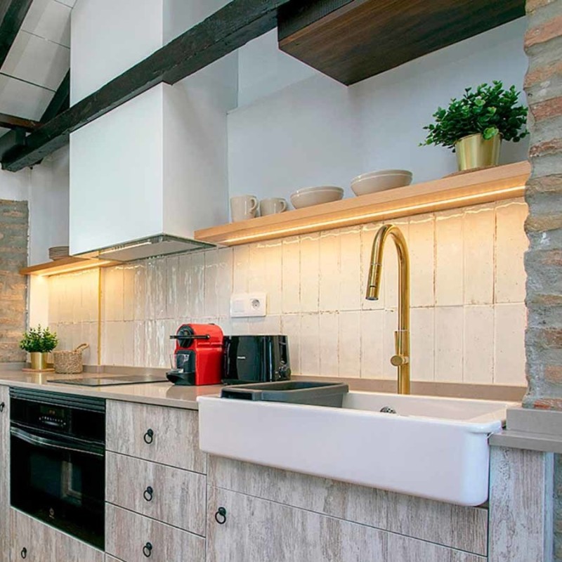 Zellige - Carrelage effet zellige 7x28 cm AGADIR NIEBLA