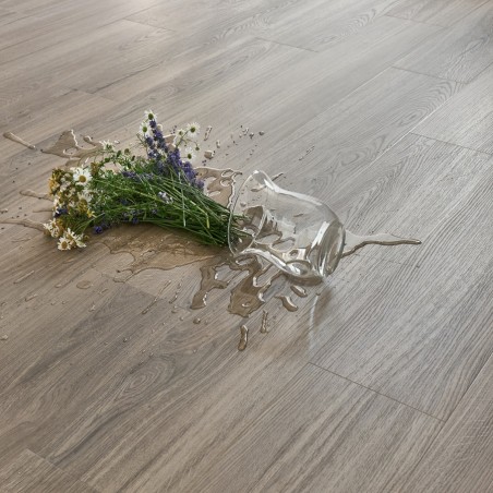 Lame PVC clipsable - Sol pvc à clipser effet bois 22,9x122 cm WOODRIC LINCOLN