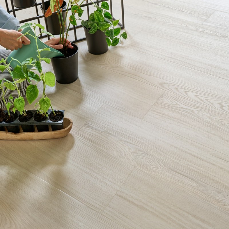 Lame PVC clipsable - Sol pvc à clipser effet bois 22,9x122 cm WOODRIC ELDBORG