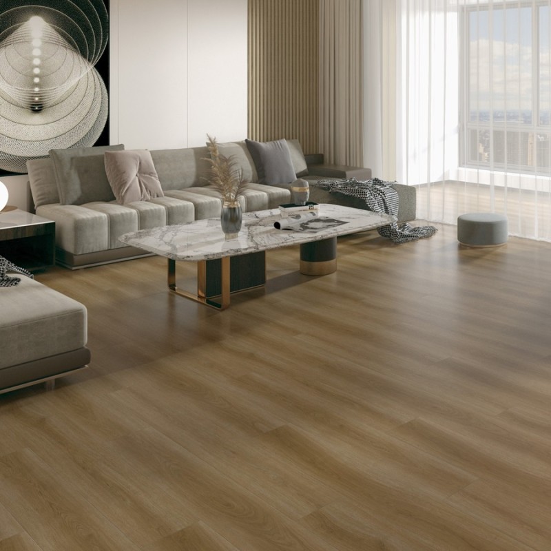 Lame PVC clipsable - Lame PVC clipsable effet bois 18,2x122 cm BETULLA ROBLE