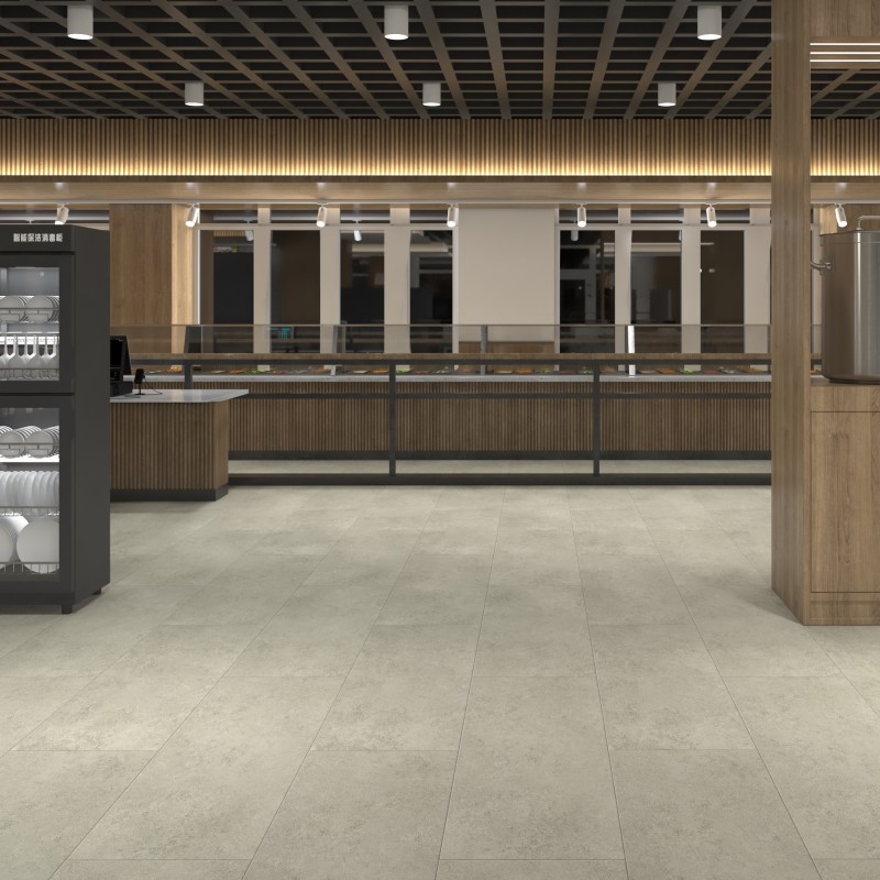 Dalle PVC clipsable - Dalle pvc clipsable effet béton 30,5x61 cm STONE GRUNGE