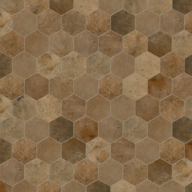 Carrelage terrasse - Carrelage PHYSIS CHIPPER 15x17 cm effet pierre R10