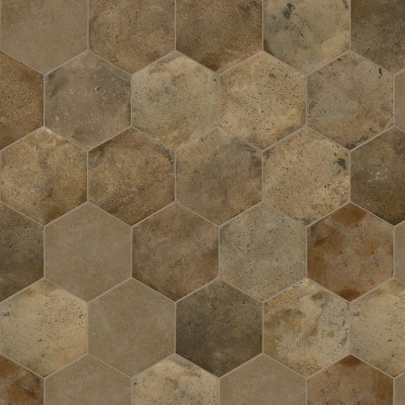 Terre cuite - Carrelage ARCHAI CHIPPER 23,3x26,8 cm effet pierre R 10