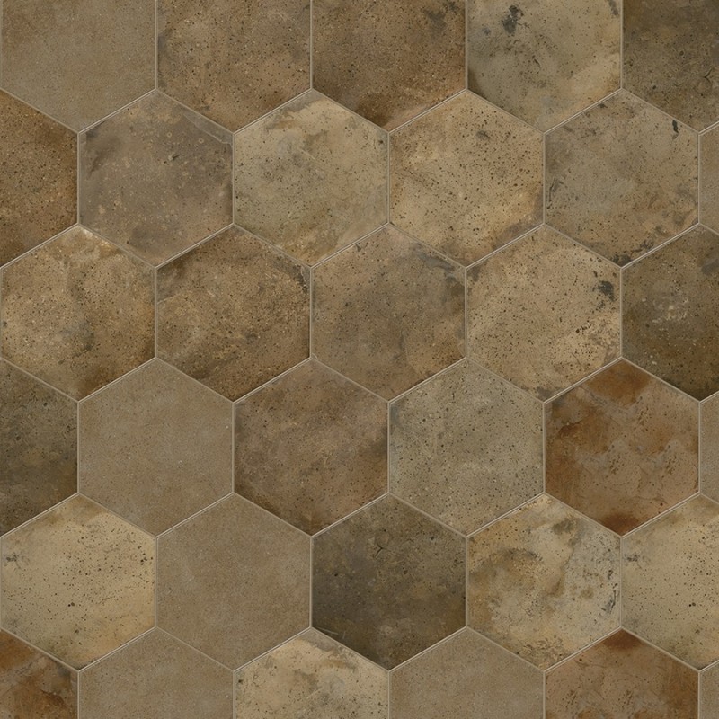 Terre cuite - Carrelage ARCHAI CHIPPER 23,3x26,8 cm effet pierre R 10