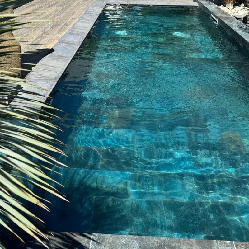 Déstockage - Lot de 40 M² carrelage piscine ZAFIRO BLUE 30x60