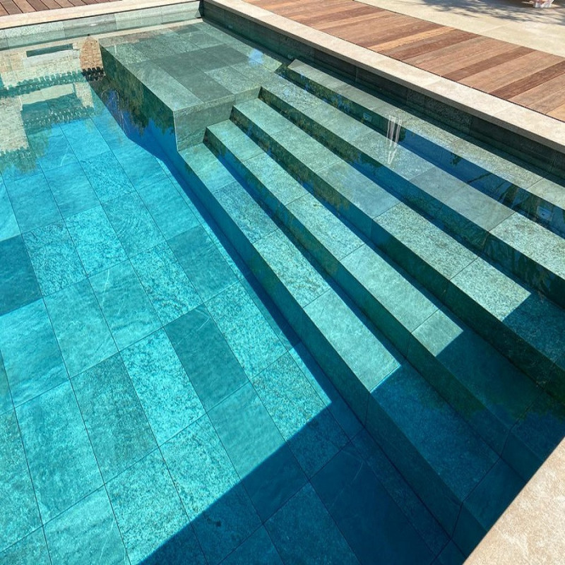 Déstockage - Lot de 20.97 M² de Carrelage 31x62,6 cm GREEN PEARL