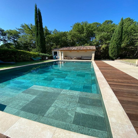 Déstockage - Lot de 20.97 M² de Carrelage 31x62,6 cm GREEN PEARL