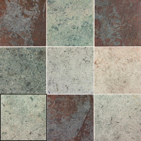 Echantillon - Echantillon Carrelage 15x15 cm BALI KUTA GREEN