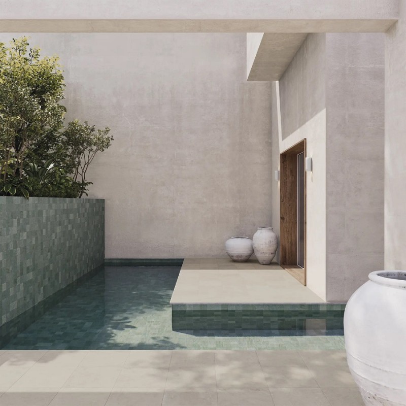 Carrelage Bali - carrelage bali sukabumi green 11x11 cm