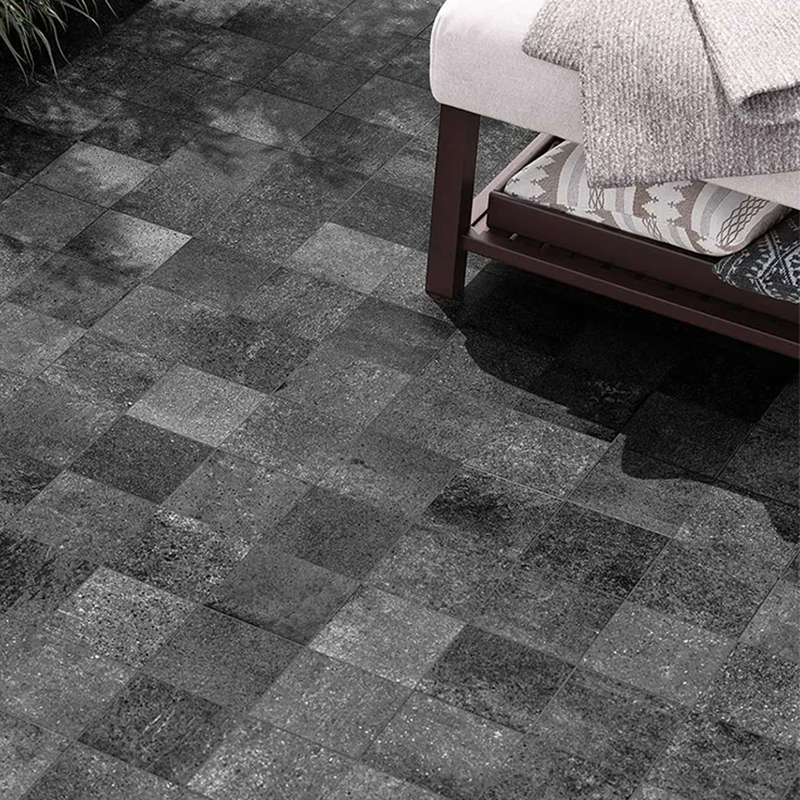 Carrelage - carrelage piscine BALI VOLCANIC LAVA 14,7x14,7 cm