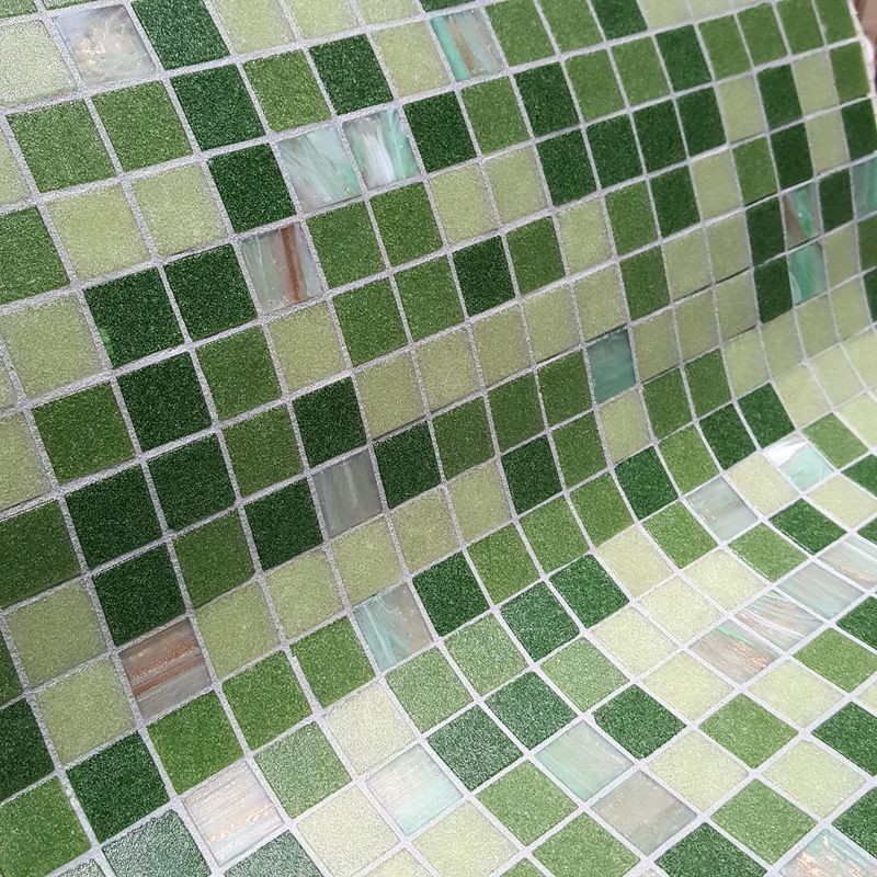 Déstockage - Lot de 4,28 M² Pâtes de Verre Madagascar