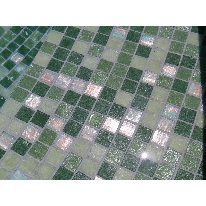 Déstockage - Lot de 4,28 M² Pâtes de Verre Madagascar