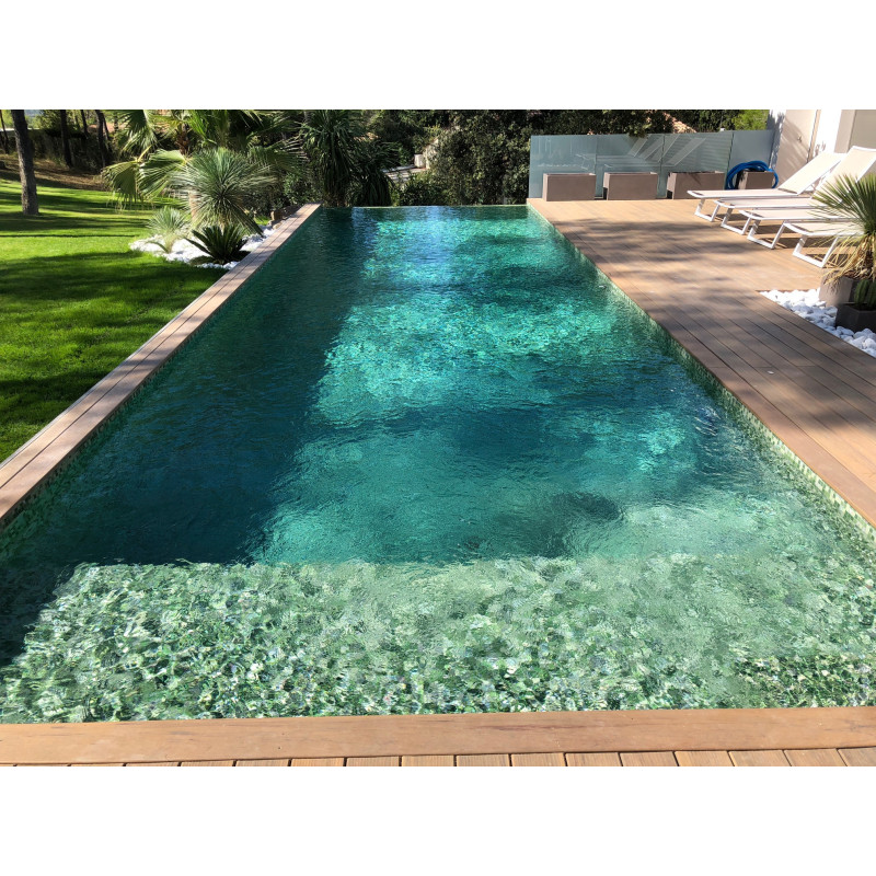 Déstockage - Lot de 4,28 M² Pâtes de Verre Madagascar