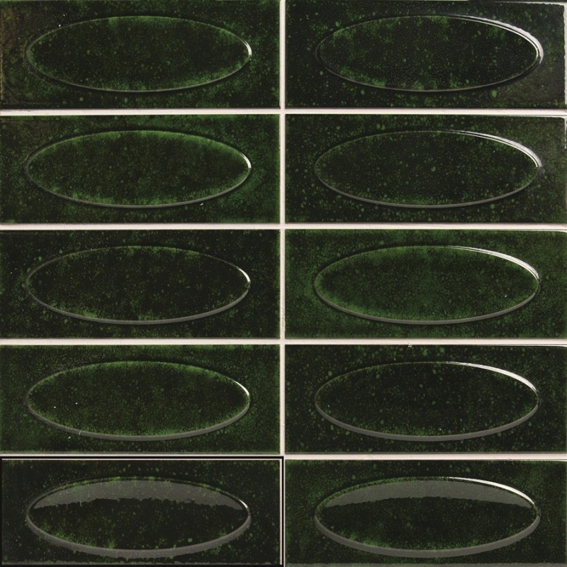 Zellige - carrelage CAPELLA EMERALD 6,5x20 cm effet zellige