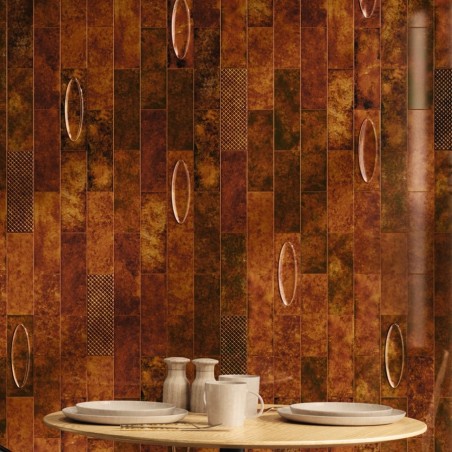 Zellige - carrelage CAPELLA GARNETS 6,5x20 cm effet zellige