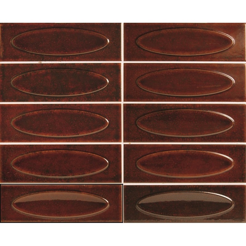 Zellige - carrelage CAPELLA GARNETS 6,5x20 cm effet zellige