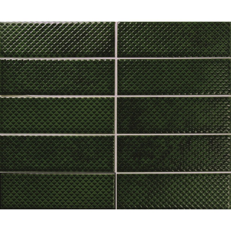 Zellige - carrelage MIMOSA EMERALD 6,5x20 cm effet zellige