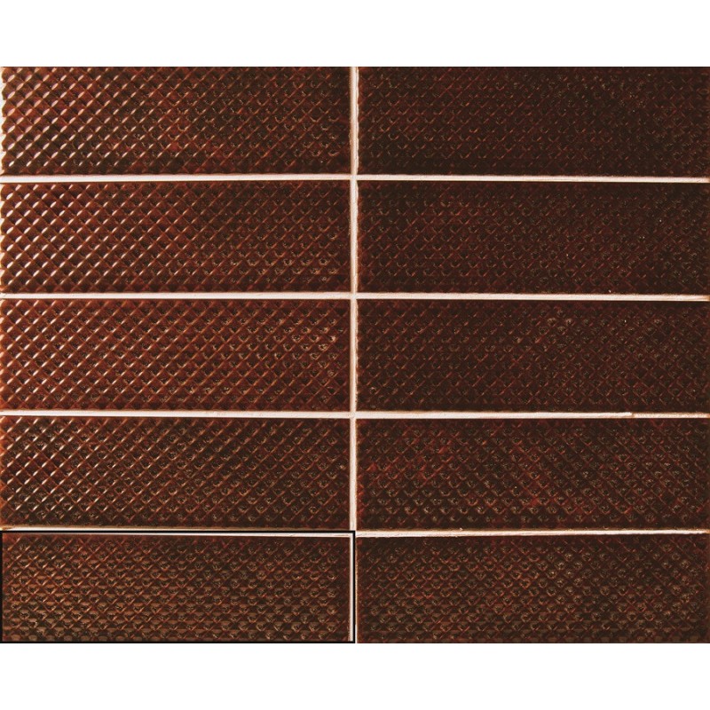 Zellige - carrelage MIMOSA GARNETS 6,5x20 cm effet zellige