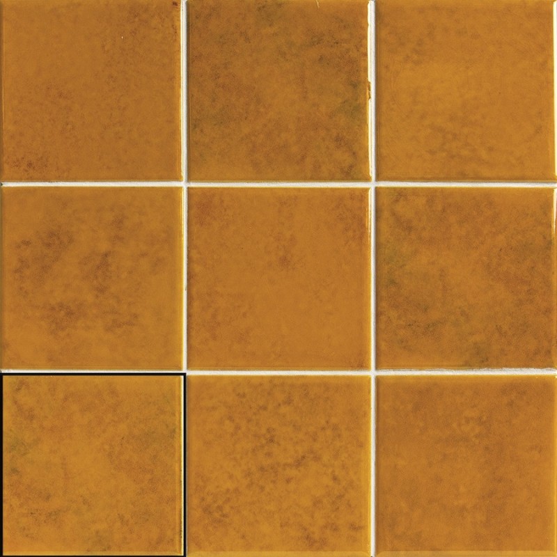 Zellige - carrelage GENUINE AMBER 10x10 cm effet zellige