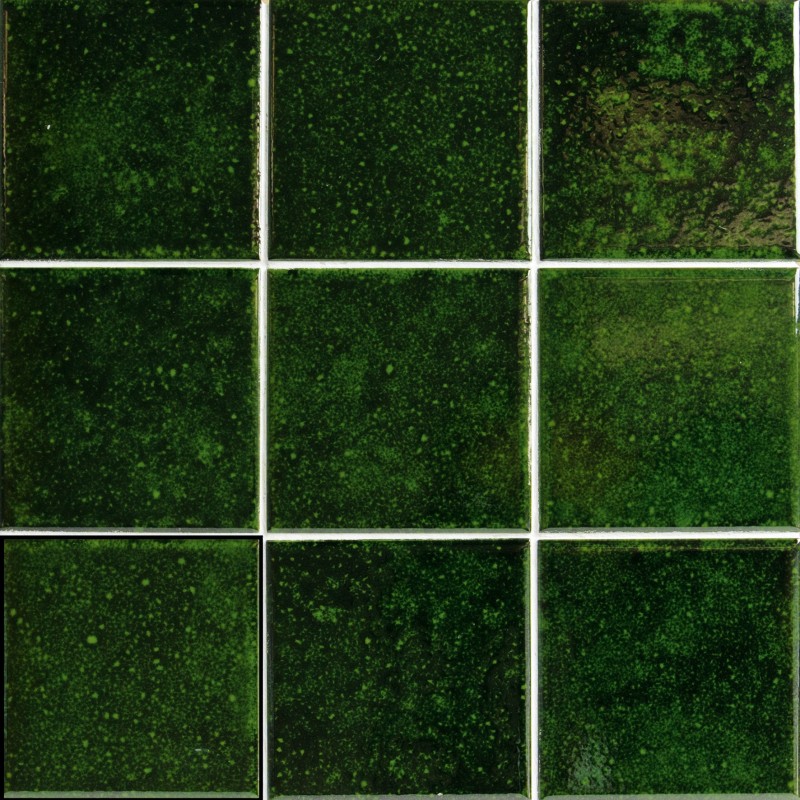 Zellige - carrelage GENUINE EMERALD 10x10 cm effet zellige