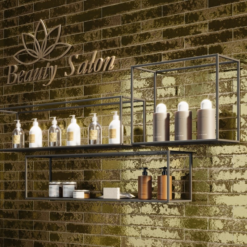 Zellige - carrelage effet zellige 6,4x26 cm ZEPHIR ARMY GREEN