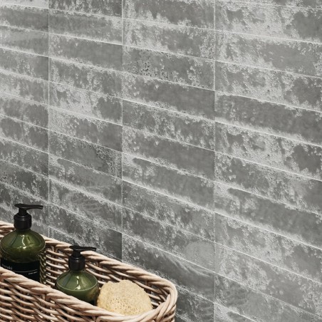 Zellige - carrelage effet zellige 6,4x26 cm ZEPHIR CLOUD