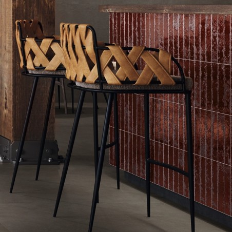 Zellige - carrelage effet zellige 6,4x26 cm ZEPHIR EPRESSO