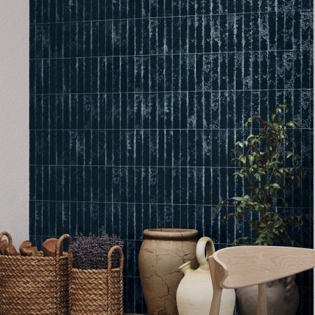 Zellige - carrelage effet zellige 6,4x26 cm ZEPHIR PRUSSIA BLUE