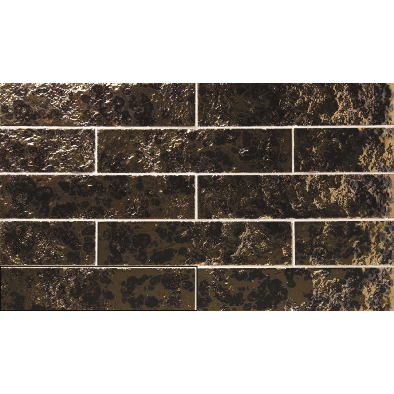 Zellige - carrelage effet zellige 6,4x26 cm KOI CORTEN