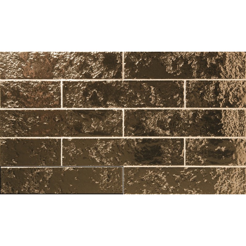 Zellige - carrelage effet zellige 6,4x26 cm KOI GOLD