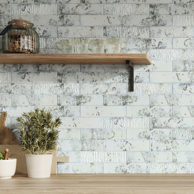 Zellige - carrelage effet zellige 6,4x26 cm KOI RICE