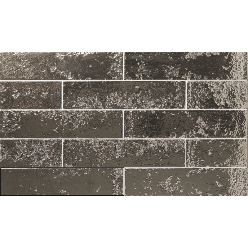 Zellige - carrelage effet zellige 6,4x26 cm KOI SILVER