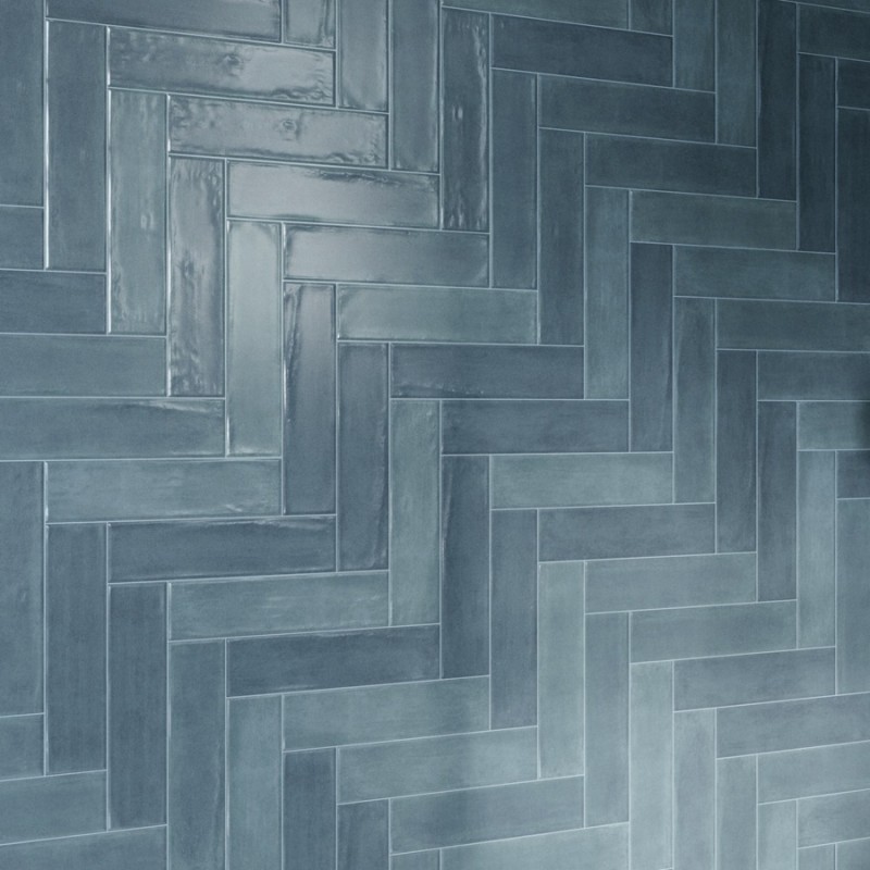 Zellige - carrelage SERENA BLUE 7,5x30cm imitation zellige